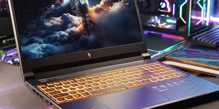 Огляд та тестування ігрового 16″ ноутбука Acer Nitro V 16 на базі процесора AMD Ryzen 5 8645HS та відеокарти Nvidia GeForce RTX 4060