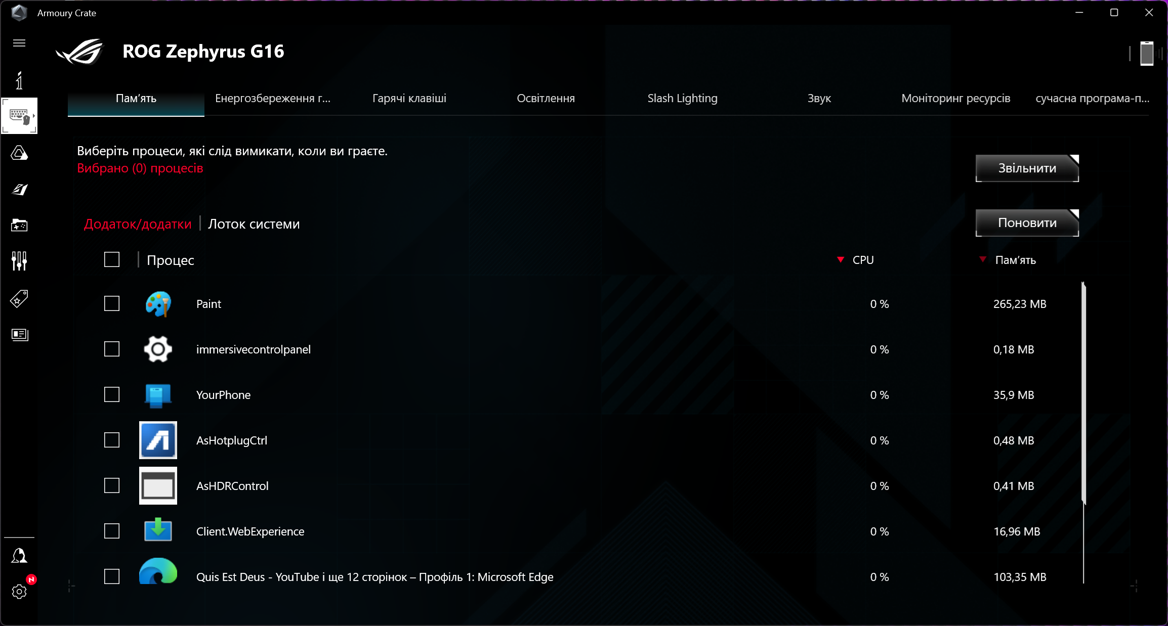 ASUS ROG Zephyrus G16 (2024) GU605