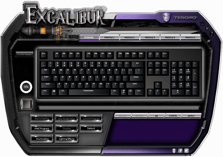Tesoro Excalibur Spectrum